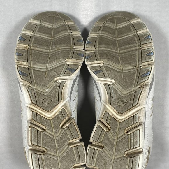 Skechers Womens Aftermath Running Bungee White Shoes Size 6.5 - Picture 7 of 8